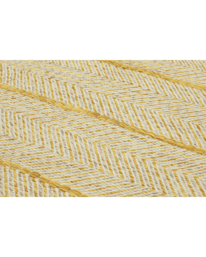 Gold Herringbone