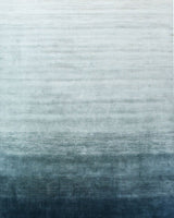 Blue Linear Drift Rug