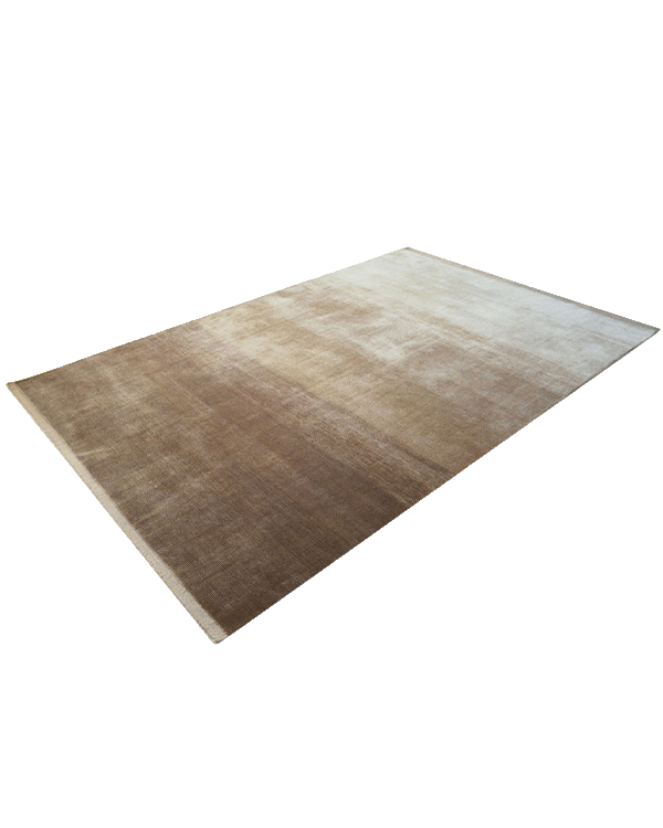Chocolate Linear Drift Rug
