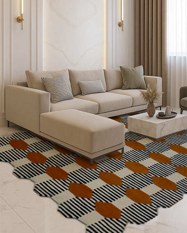 Stripes & Honey Rug